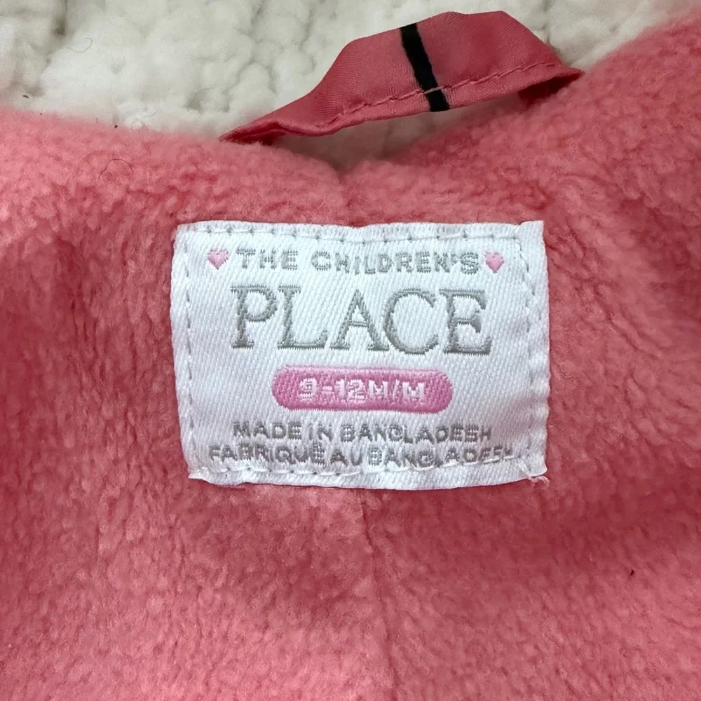 The Children’s Place Pink Floral Baby Bunting Snow Suit | 9-12m | Nearly New